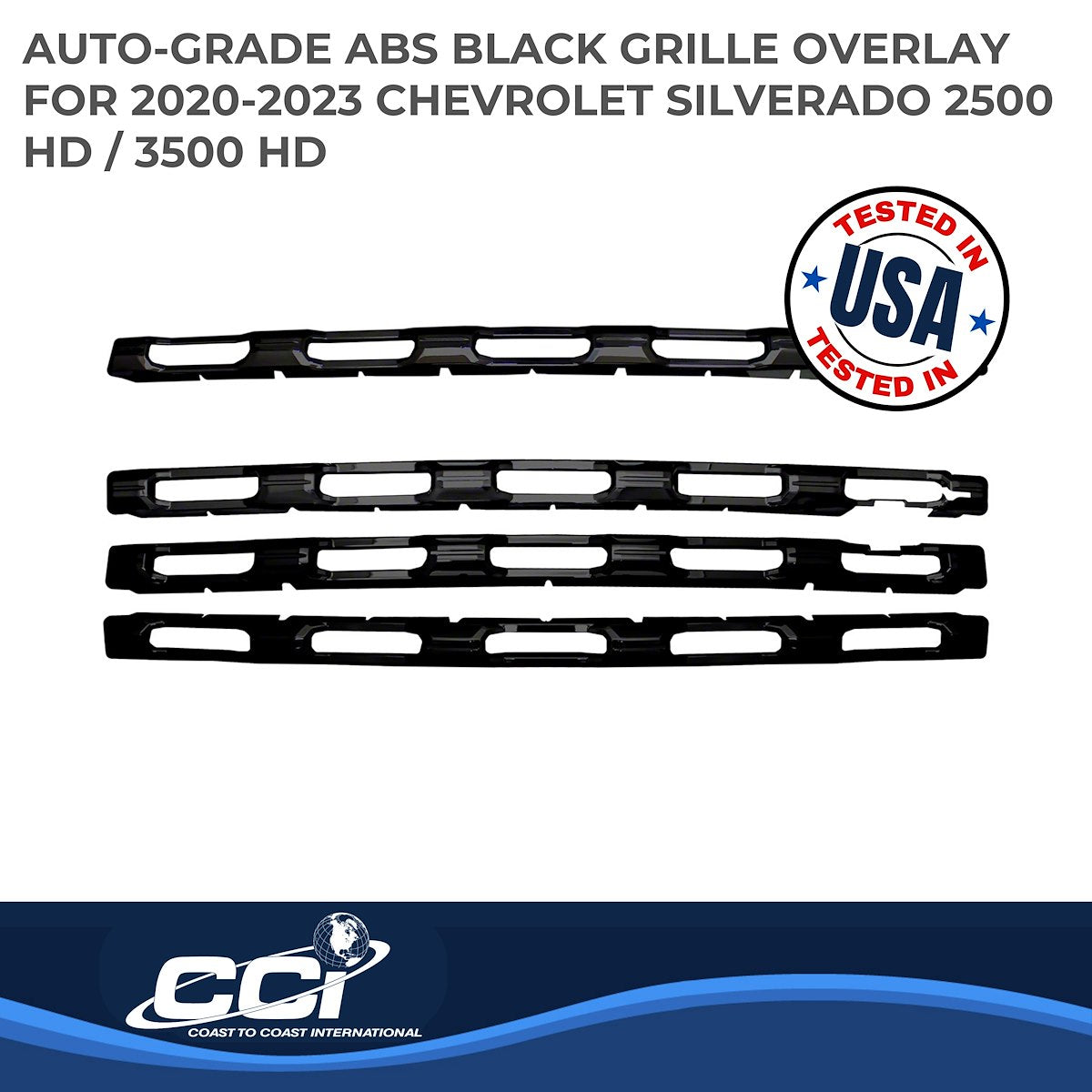 Coast2Coast Grille Overlays CCIGI168BLK product image 2