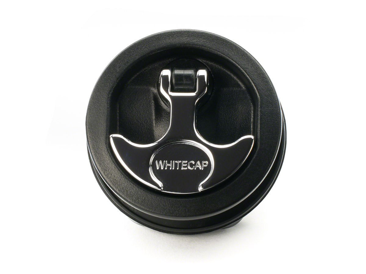 WhiteCap Industries Multi Purpose T Handle Latch, Black, 3/8 in shaft - S-0226BC