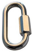 RV Designer Trailer Safety Chain Quick Link, 1760 lb Load Capacity, 5/16 in, Galvanized Steel - H436