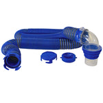 Duraflex Sewer Hose, 15 ft Extended Length, 57 in Compressed Length, 3 in Diameter - 22005