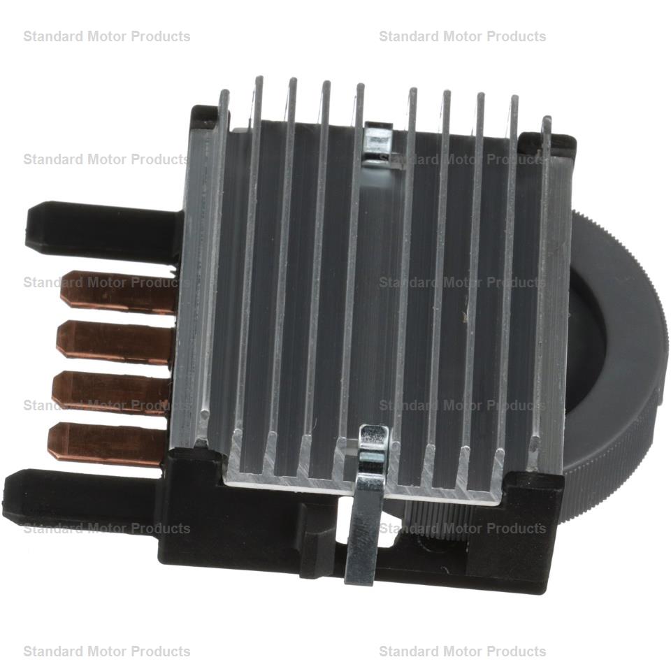 Standard Motor Eng.Management Instrument Panel Dimmer Switch, 4 Male Blade Terminals, Black - DS-833