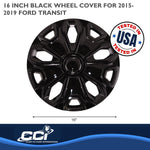 Coast2Coast Universal Wheel Covers IWC51216BLK product image 2