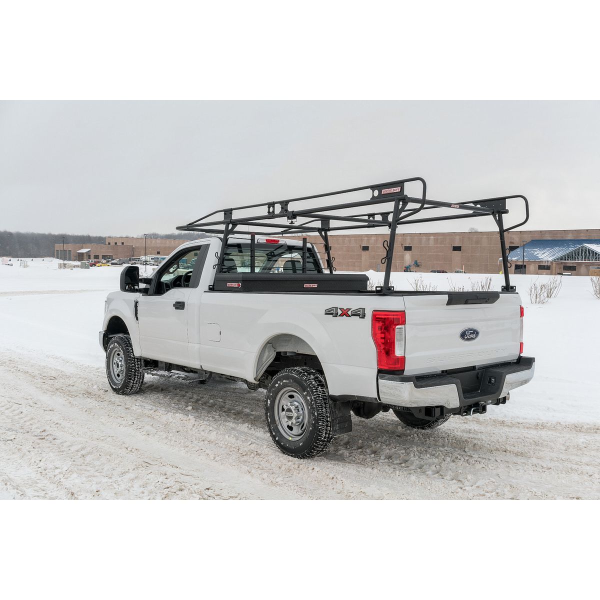 Weather Guard Headache Rack, Matte Black, Steel, Only Works WIth Weatherguard 1275-52-02 - 1059-52-01