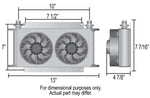 Derale Engine Oil and Automatic Transmission Oil Cooler 15840 product image 4