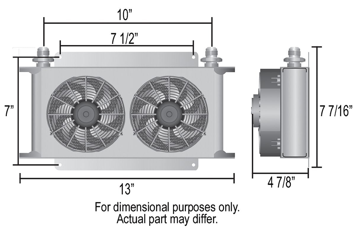Derale Engine Oil and Automatic Transmission Oil Cooler 15840 product image 4