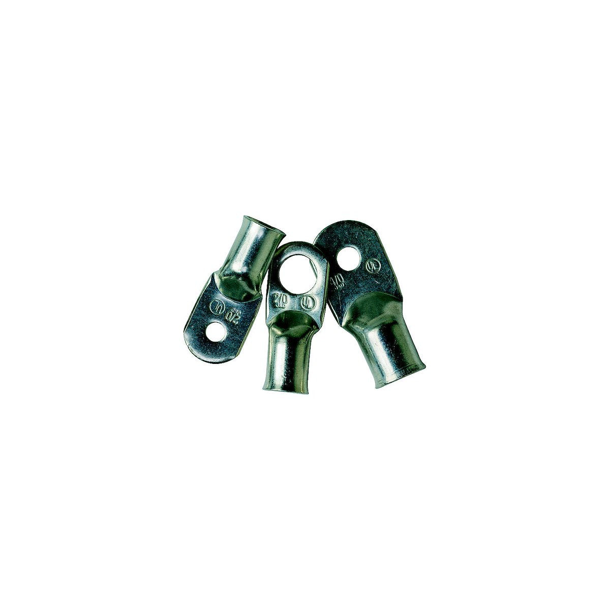 Ancor Battery Cable Eyelet, 1/4 in Eyelet Opening, 4 Gauge Wire, Pack Of 2 - 252254