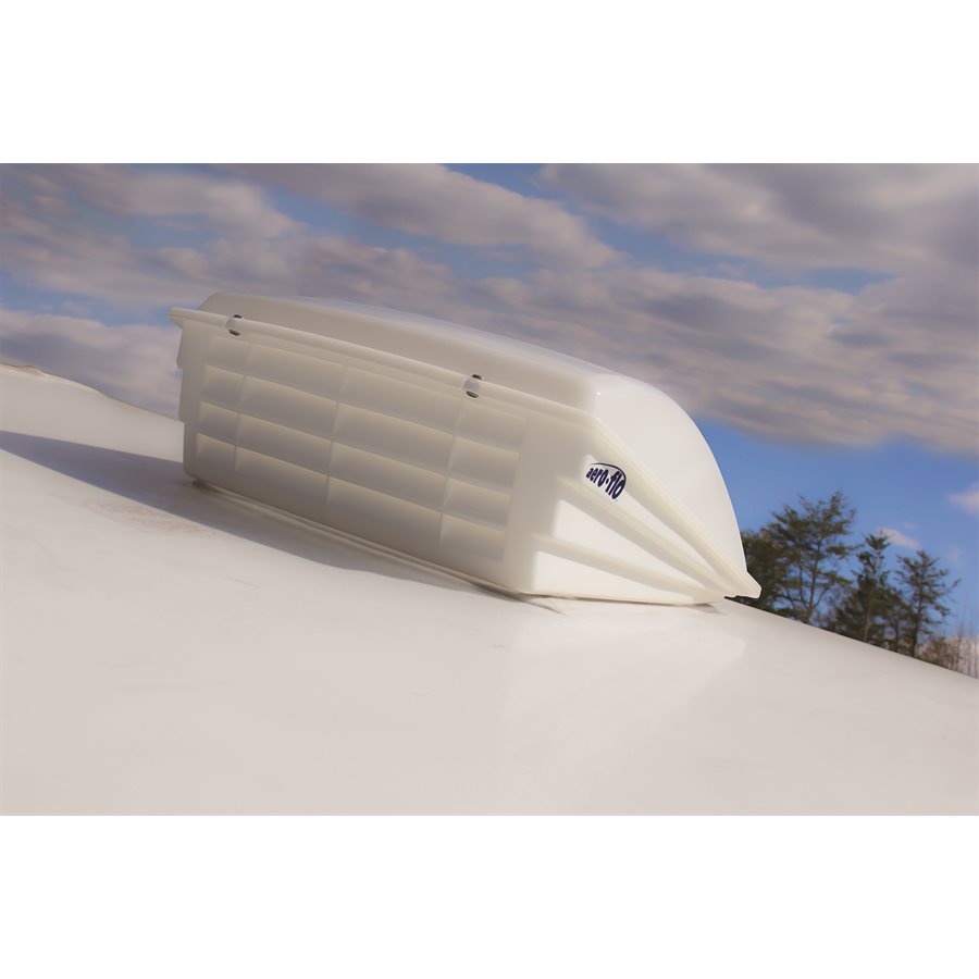 Camco Roof Vent Cover, For 14 in x 14 in Vents, 22-1/2 in Length x 20 in Width x 9 in Height, White - 40421