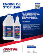 Lucas Oil Oil Stop Leak, 1 qt Bottle - 10278