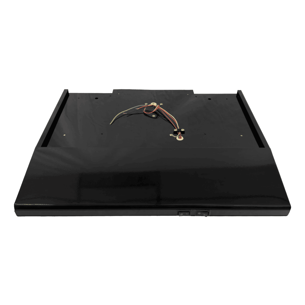 Furrion Stove Vent Hood, 22 in Width, 12 V DC, Black - CXW-30-CZ01