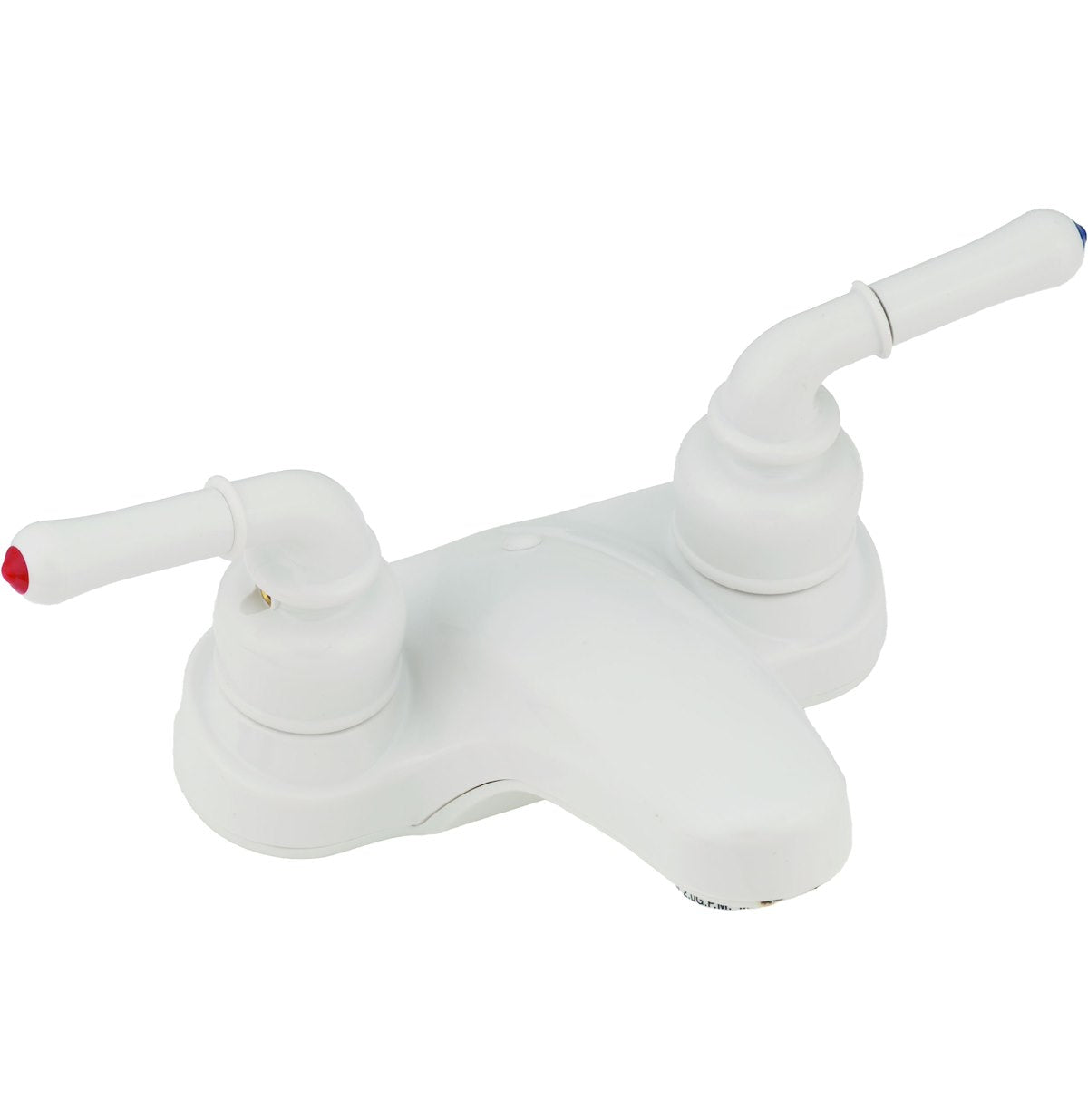 Empire Faucet Faucet, 2 Teapot Handle, White/Plastic - U-YWI77W