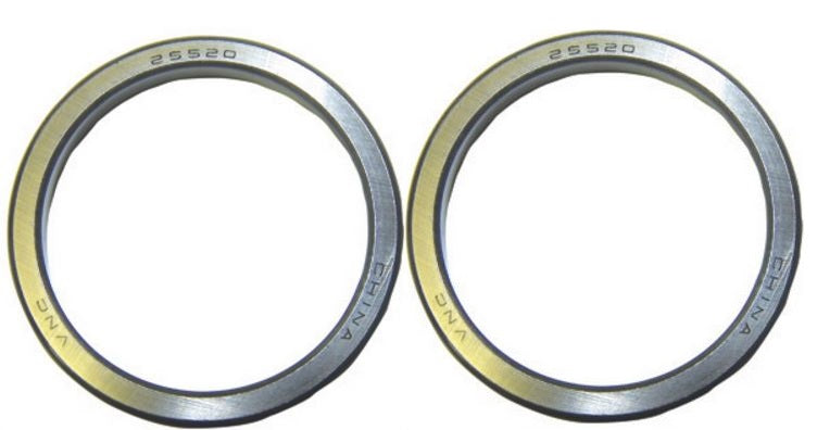 AP Products Bearing Race, 25520, 3.265 in Outer Diameter, Use With 25580 Bearing, Set Of 2 - 014-124287-2