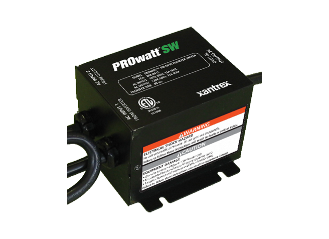 Xantrex Power Transfer Switch Relay, For Connecting ProWatt Series Inverter - 808-0915