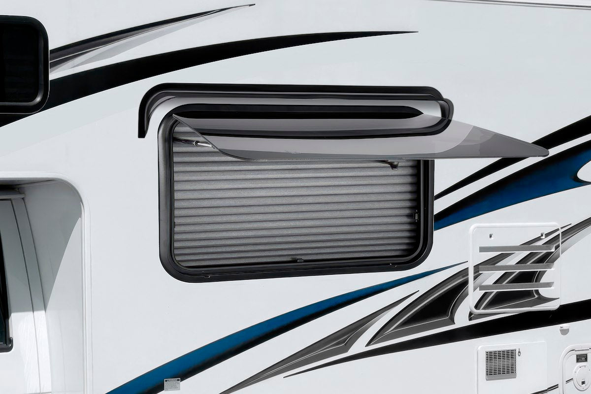 GT Styling Rainguard, Fits 38 To 41 in RV Window/Door, Tape-On With 3M Double Side Acrylic Tape - RV2038