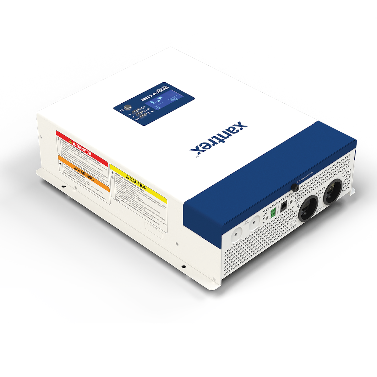 Xantrex Power Inverter, Inverts 12 V DC To 120 V AC, 2000 Watts Continuous/4000 Watts Surge, 16.7 amp Continuous - 817-2000