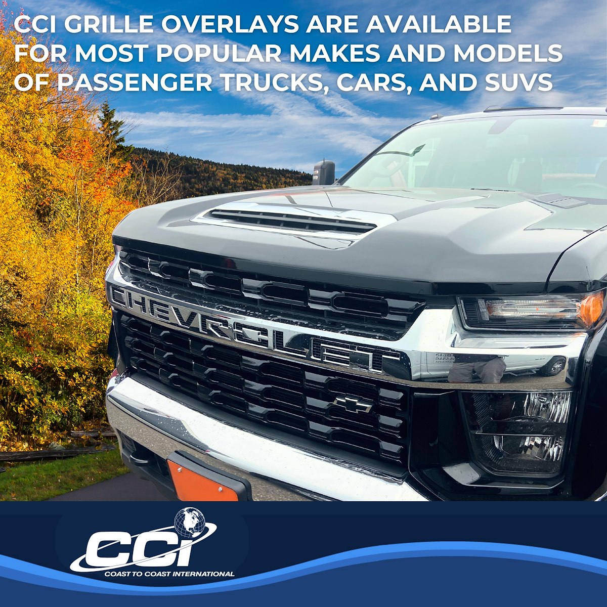 Coast2Coast Grille Overlays CCIGI168BLK product image 5