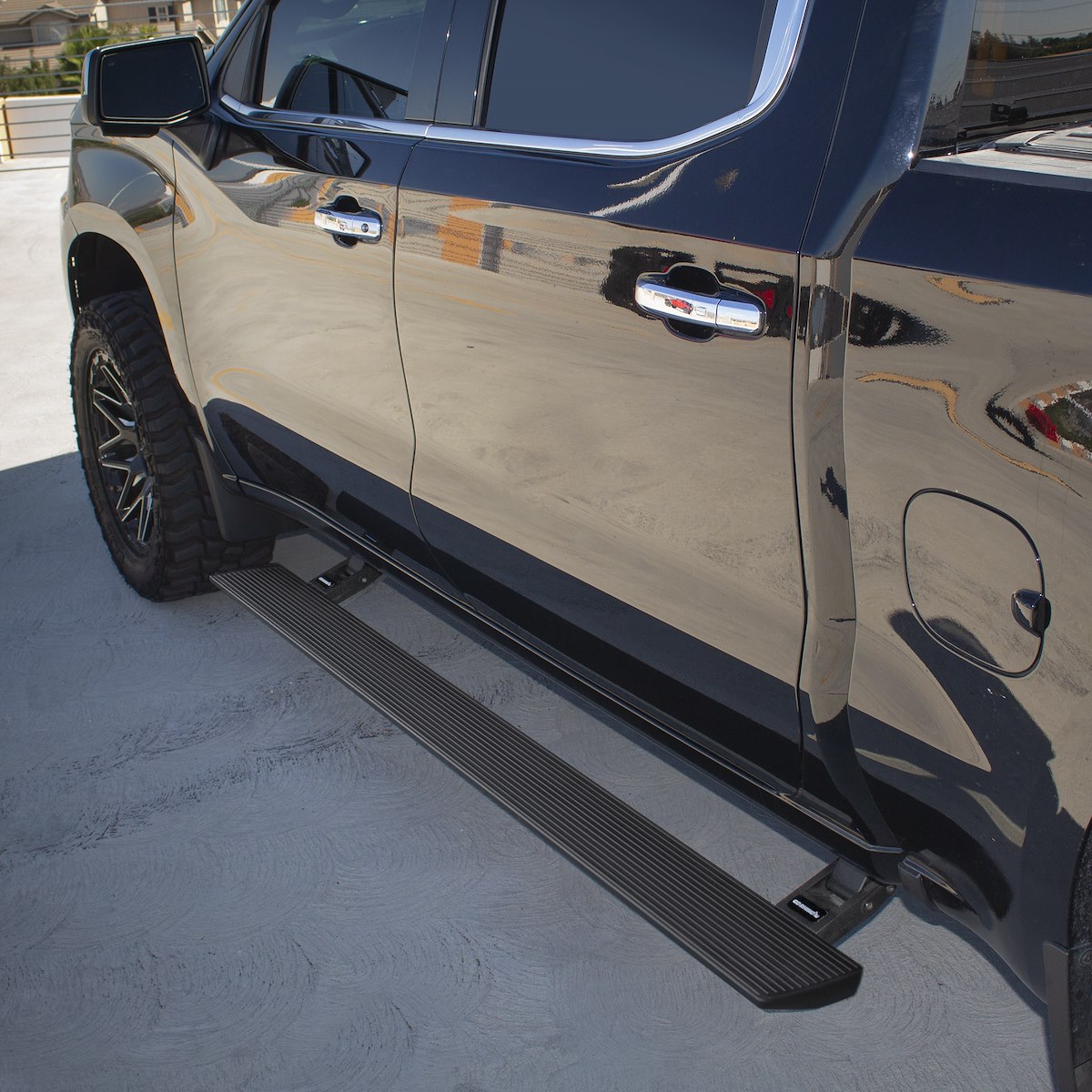 Go Rhino Running Board, Textured Black, Aluminum - 20404887PC