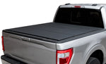 ACCESS Covers Tonneau Cover, 2 Folds/3 Panels, Black Urethane Finish, Aluminum - B3050099