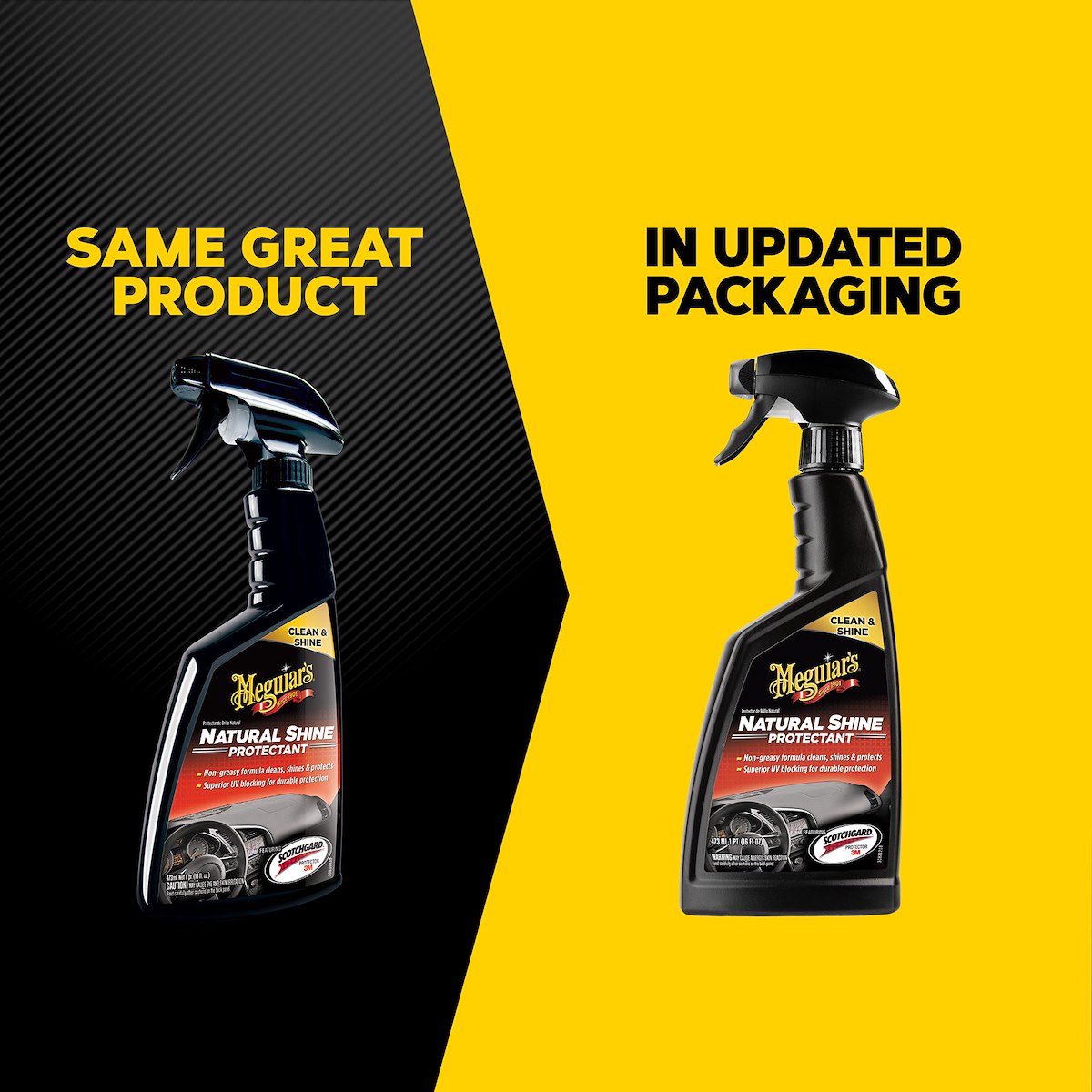 Meguiars Interior Cleaner, Classic Series, 16 oz Spray Bottle - G4116