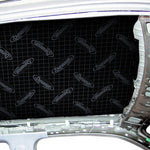 Dynamat Sound Dampening Kit, 0.60 in Thick Butyl with 0.004 in Thick Aluminum Face, 32 in Length x 18 in Width, 1 sheet - 10425