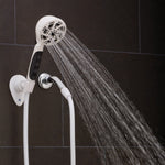 Oxygenics/ ETL Shower Head, Hand Held With 72 in Hose, With 5 Function Spray Settings, 3-3/4 in Outer Diameter - 92789