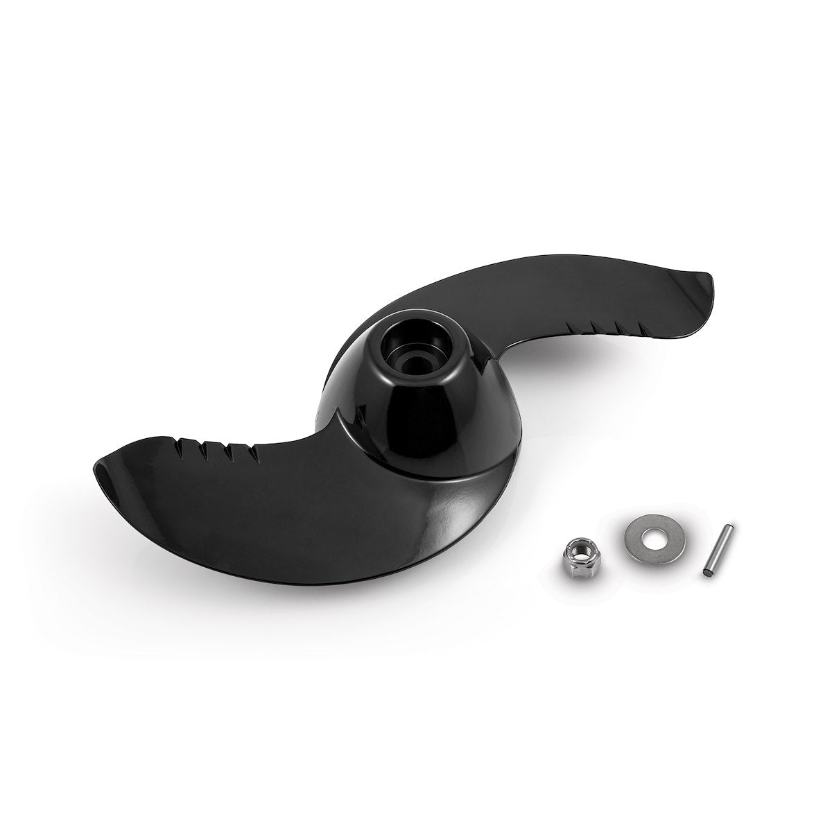 Minn Kota Trolling Motor Propeller, MKP-39, 2 Blades, Black - 1865039