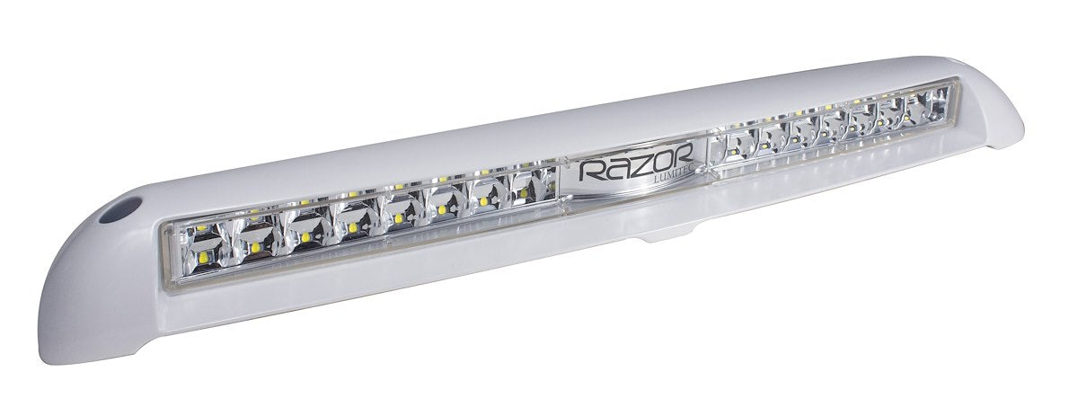 Lumitec Light Bar, LED Bulb, 18 in Length x 3-1/2 in Depth x 1-1/2 in Height, 108 Watt Bulb/amp Draw: 9 Ampere At 12 V/4.2 Ampere At 24 V - 101586