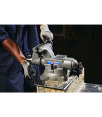 Wilton Tools JPW Industries Vise, 3-1/2 in Jaw Opening, 4-1/2 in Jaw Width, 3-1/4 in Throat Depth - 28805
