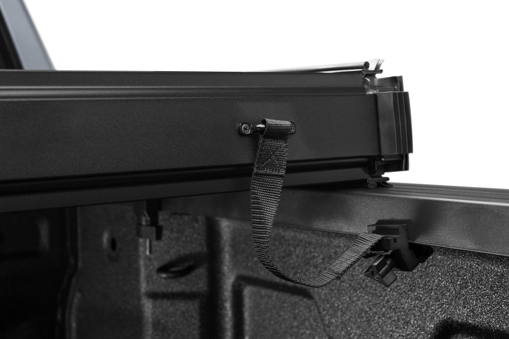 Extang Tonneau Cover, 2 Folds/3 Panels, Textured Black, 1 in Thick EnduraShield Panels With Aircraft-Grade Aluminum Frame - 88653