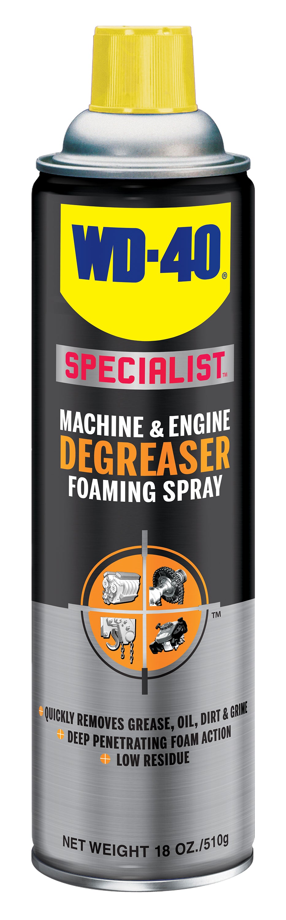 WD40 Engine Degreaser, 18 oz Aerosol Can - 30007