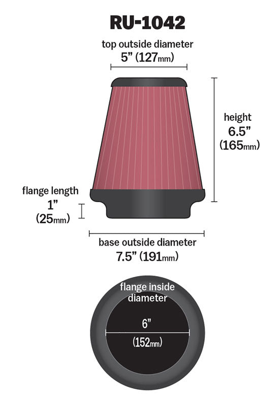 K&N Filters RU-1042 product image 4