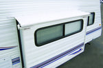 Carefree RV Awning, 42 in Extension Automatically Extends/Retracts With The Slide Out, Roof Size Range 74 To 81 in, 85 in Fabric Width - LH0816242