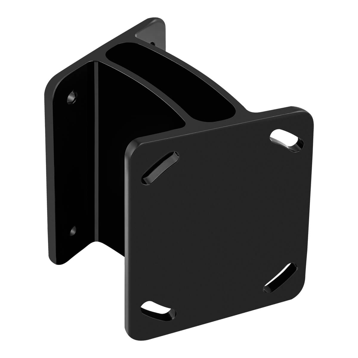 Minn Kota Anchor System Mounting Bracket, Black, Aluminum, With Stainless Steel Mounting Hardware - 1810371