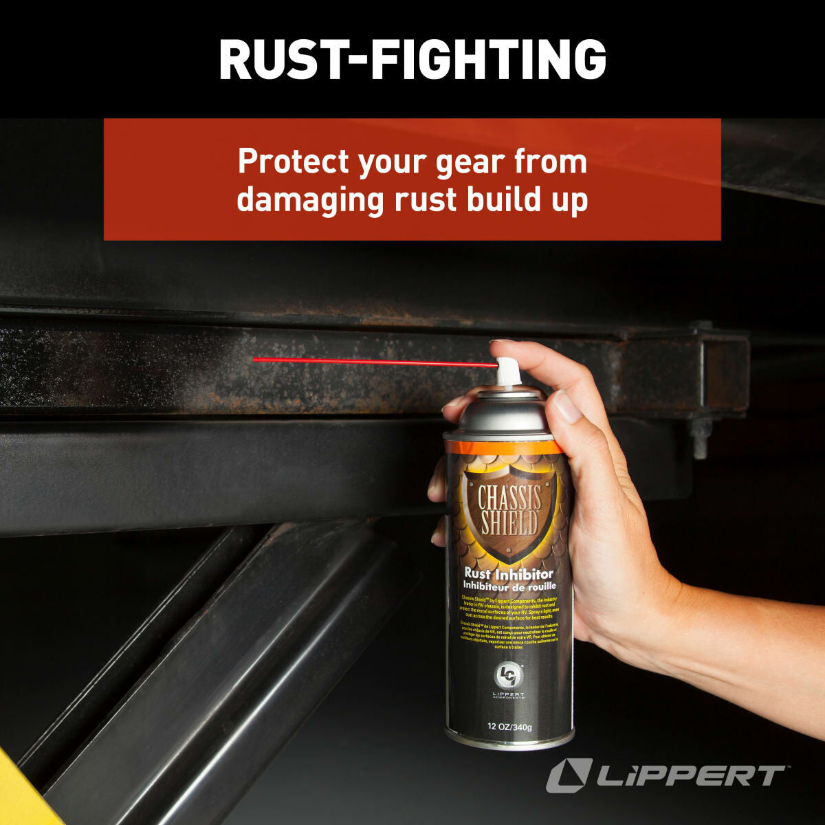 Lippert Rust And Corrosion Inhibitor, 11 oz Aerosol Can - 674806