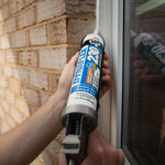 DAP Caulk Sealant, Dynaflex 230, Compatible With Wood/Aluminum/Vinyl/Glass, 10.1 oz Cartridge - 7079818304