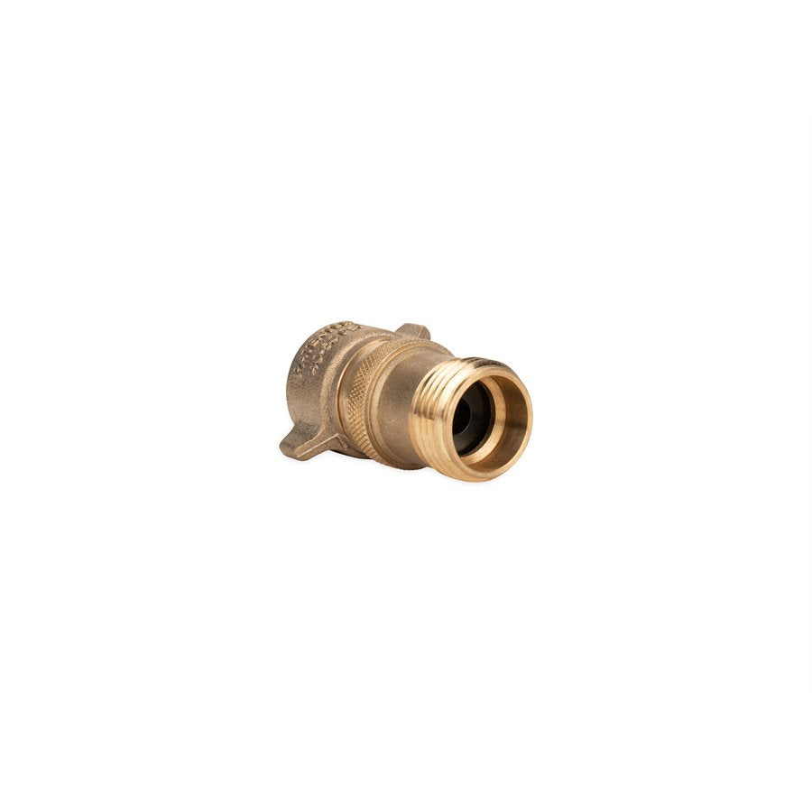 Camco Fresh Water Pressure Regulator, Brass, Preset Pressure Range of 40-50 PSI, Complies With CA and VT Regulations For Brass Content - 40052