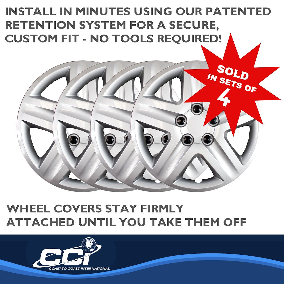 Coast2Coast Universal Wheel Covers IWC43117S product image 4