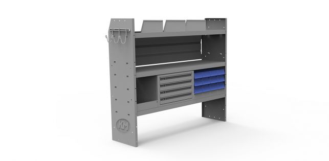 Holman Van Storage System Shelf Retainer Lip, For 10 in Shelf Model - 48190
