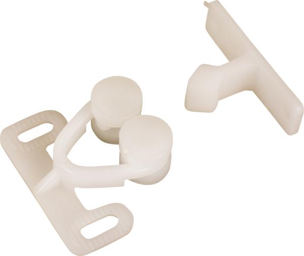 Sea Dog Door Catch, 1-1/4 in Length, White - 227141-1
