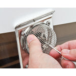Camco Bug Screen - RV Appliance, 2-7/8 in Diameter x 1-5/16 in Depth, Stainless Steel, Pack Of 2 - 42141