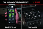 Diode Dynamics Switch Panel, 8 Switch Panel, Black, Aluminum Casting/ASA Plastic - DD8373