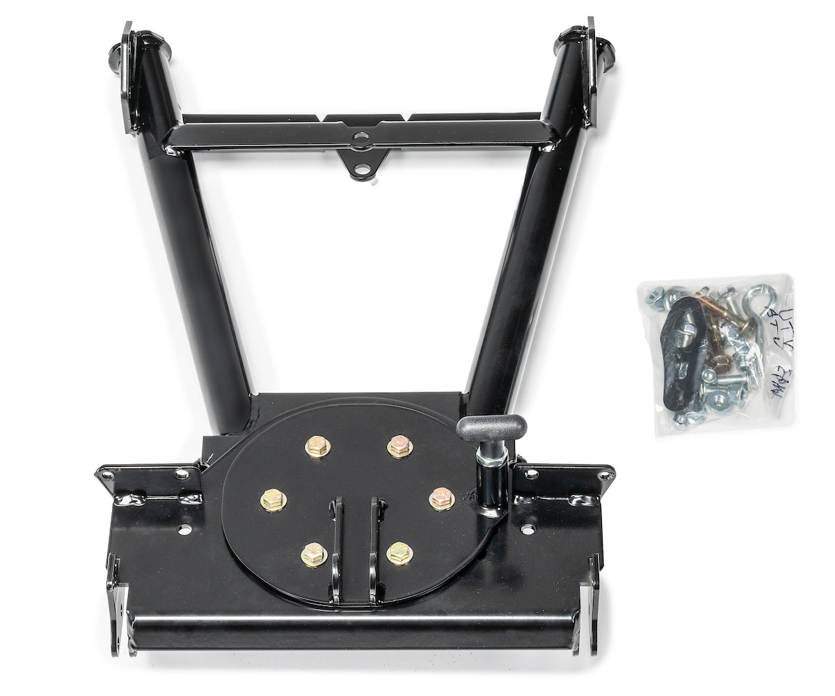 Warn Snow Plow Mount, Black - 103780