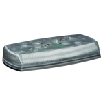 Ecco Electronic Warning Light, 15 in Length x 9 in Width x 2-1/2 in Height, Amber LED, 18 Flash Patterns - 5580CA