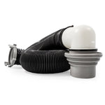 Camco Sewer Hose, 10 ft Extended Length, 3 in Diameter, 12 Mil HTS Vinyl - 39551