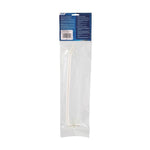 Camco Refrigerator Door Vent Prop, 12 in Length Bar, White, With 2 Suction Cups - 45641