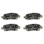 Brembo Brake Pad, FMSI Number D1288-8405/D905-7784, Ceramic, Set Of 4 - P56046N