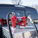 Fill-Rite Liquid Transfer Tank Pump, Diesel/Gasoline/Kerosene/E15 And Biodiesel Up To B20, 12 V DC, Up To 15 gal Per Minute - FR1210H