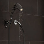 Oxygenics/ ETL Shower Head, Hand Held With 72 in Hose, With 3 Function Spray Settings, 2 in Outer Diameter - 25088