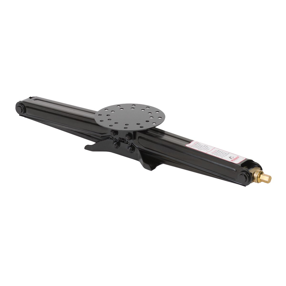 Husky Towing Leveling Jack, 5000 lb Weight Capacity, Black Powder Coated, Set Of 2 - 88124