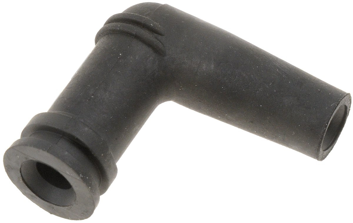 Dorman Vacuum Hose Connector, 90 degree Elbow Connector, 9/64 in Diameter to 5/32 in Diameter, Black - 47411