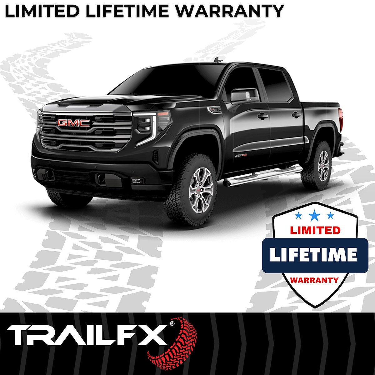 TrailFX Running Boards & Nerf Bars A8220S product image 8